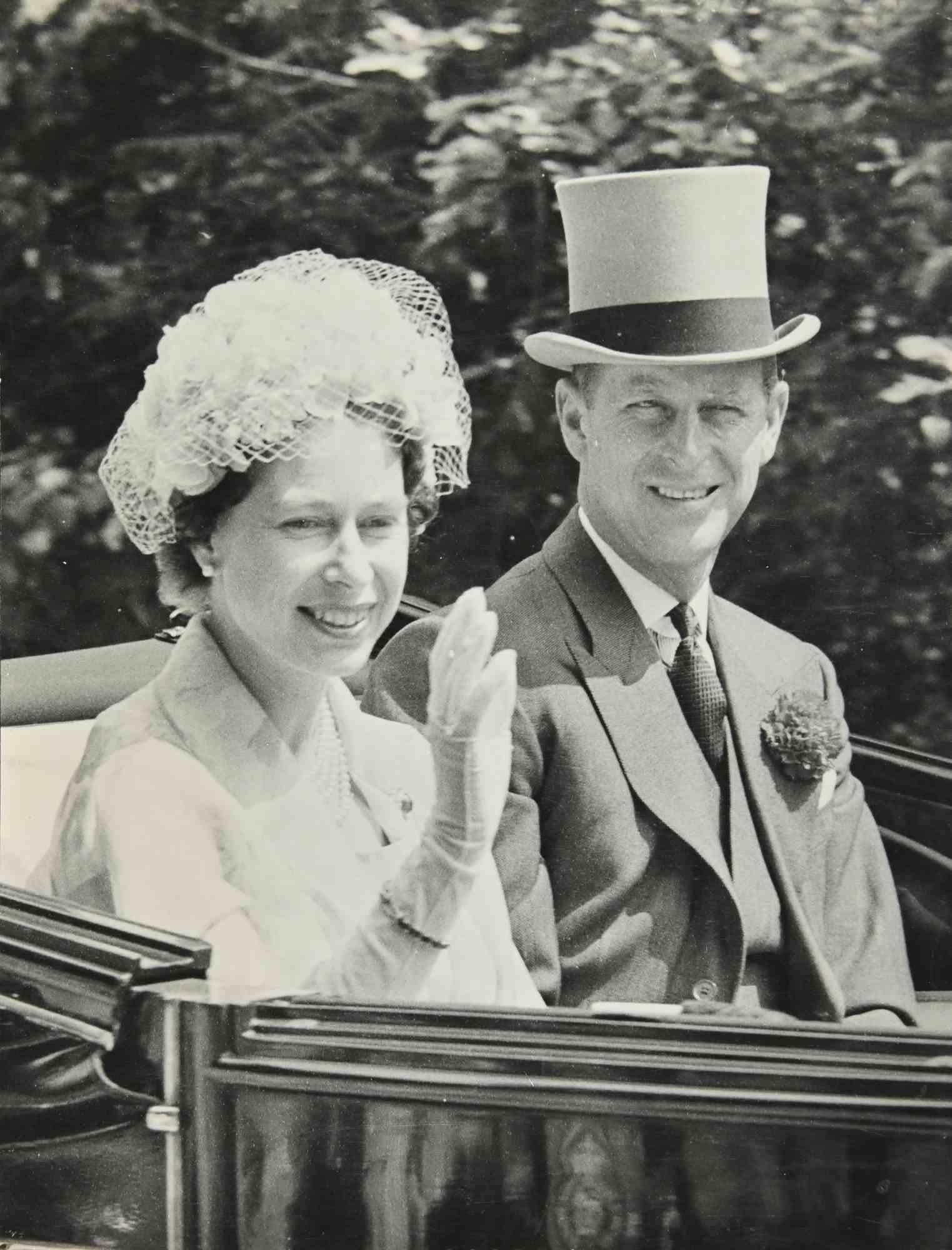 Unknown Portrait Photograph - Queen Elizabeth and Prince Philip - Photograph - 1960