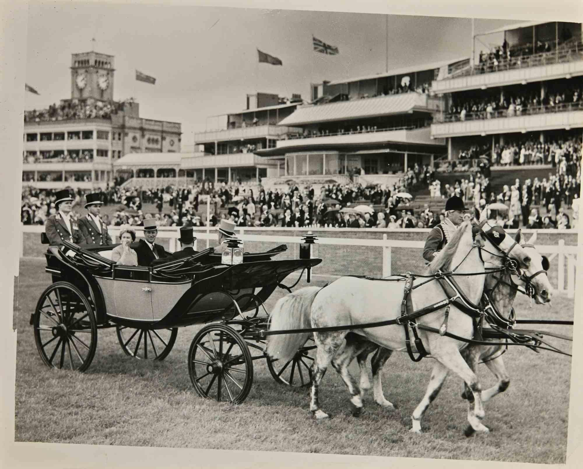 Unknown Figurative Photograph - Queen Elizabeth II and Prince Philip - Photograph - 1958