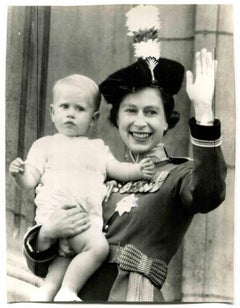Queen Elizabeth II - photo vintage, années 1960