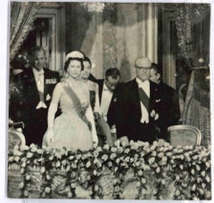Reine Elizabeth - Photo vintage -  Milieu du 20e siècle