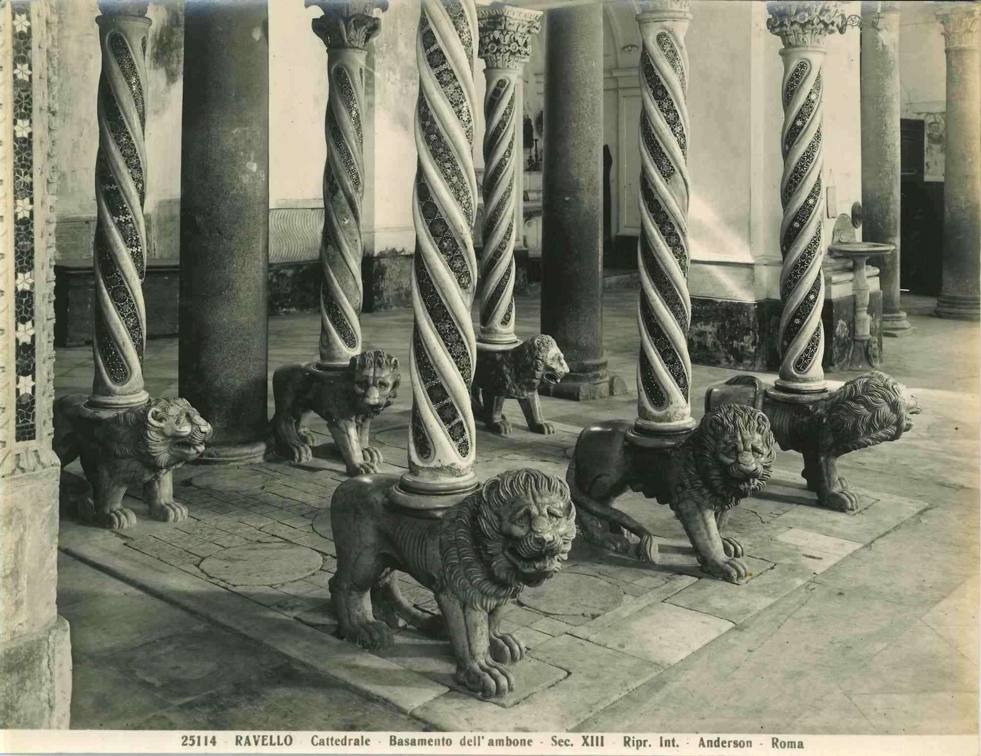 Figurative Photograph di Unknown - Cattedrale di Ravello, Roma - Foto d'epoca - Inizio XX secolo