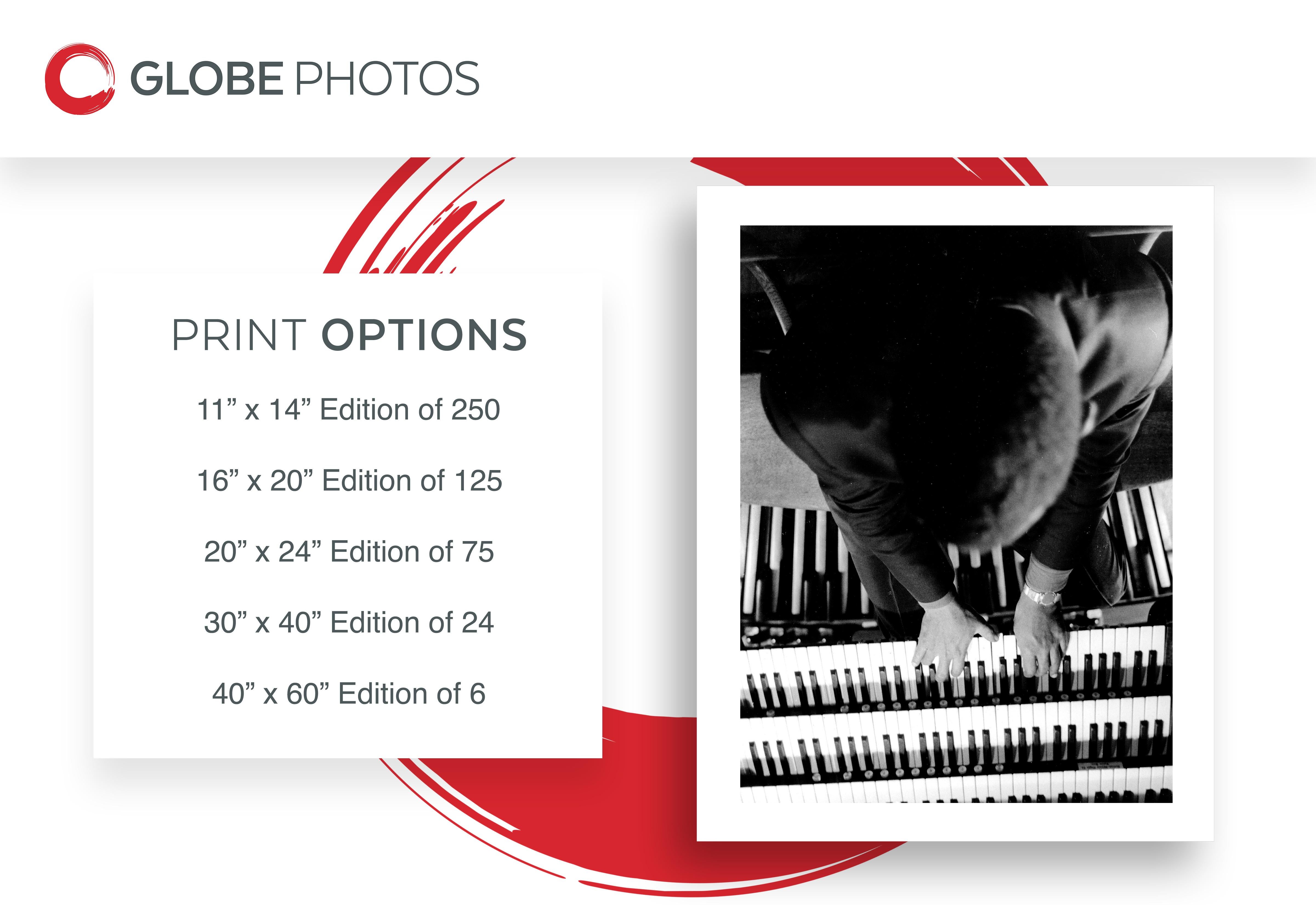 Artistic black and white portrait of Ray Charles playing the organ, awesome shot from above of the legendary musician.

Ray Charles was an American singer, songwriter, musician and composer. He is regarded as one of the most iconic and influential