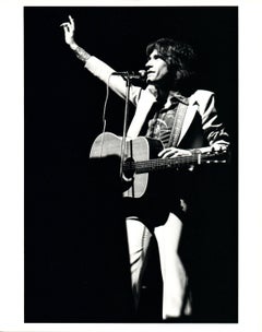 Ray Davies of The Kinks on Stage Vintage Original Photograph
