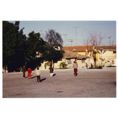 Reportage d'Albanie - Enfants à Durazzo - Photographie vintage - fin des années 1970