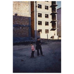 Reportage en Albanie - Les enfants à Tirana  - Photographie vintage, fin des années 1970