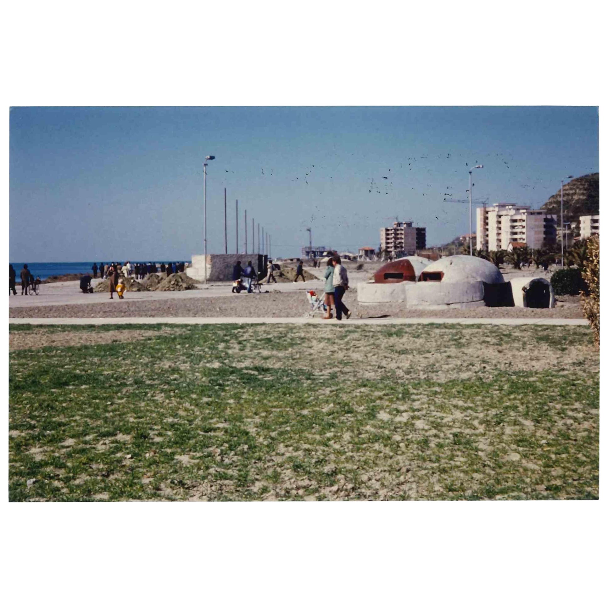 Reportage d'Albanie - Durazzo - Photographie vintage, fin des années 1970