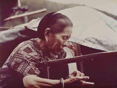 Reportage aus Vietnam – Die Frau – Vintage-Foto – 1970er Jahre