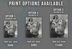 Rex Harrison and Elizabeth Taylor Iconic Scene from "Cleopatra" Fine Art Print