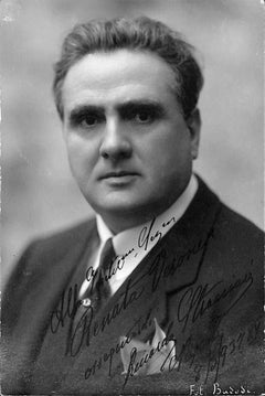 Riccardo Stracciari Autograph Photocard - 1930