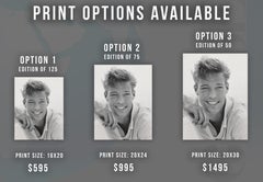 Richard Chamberlain Smiling Outdoors Fine Art Print