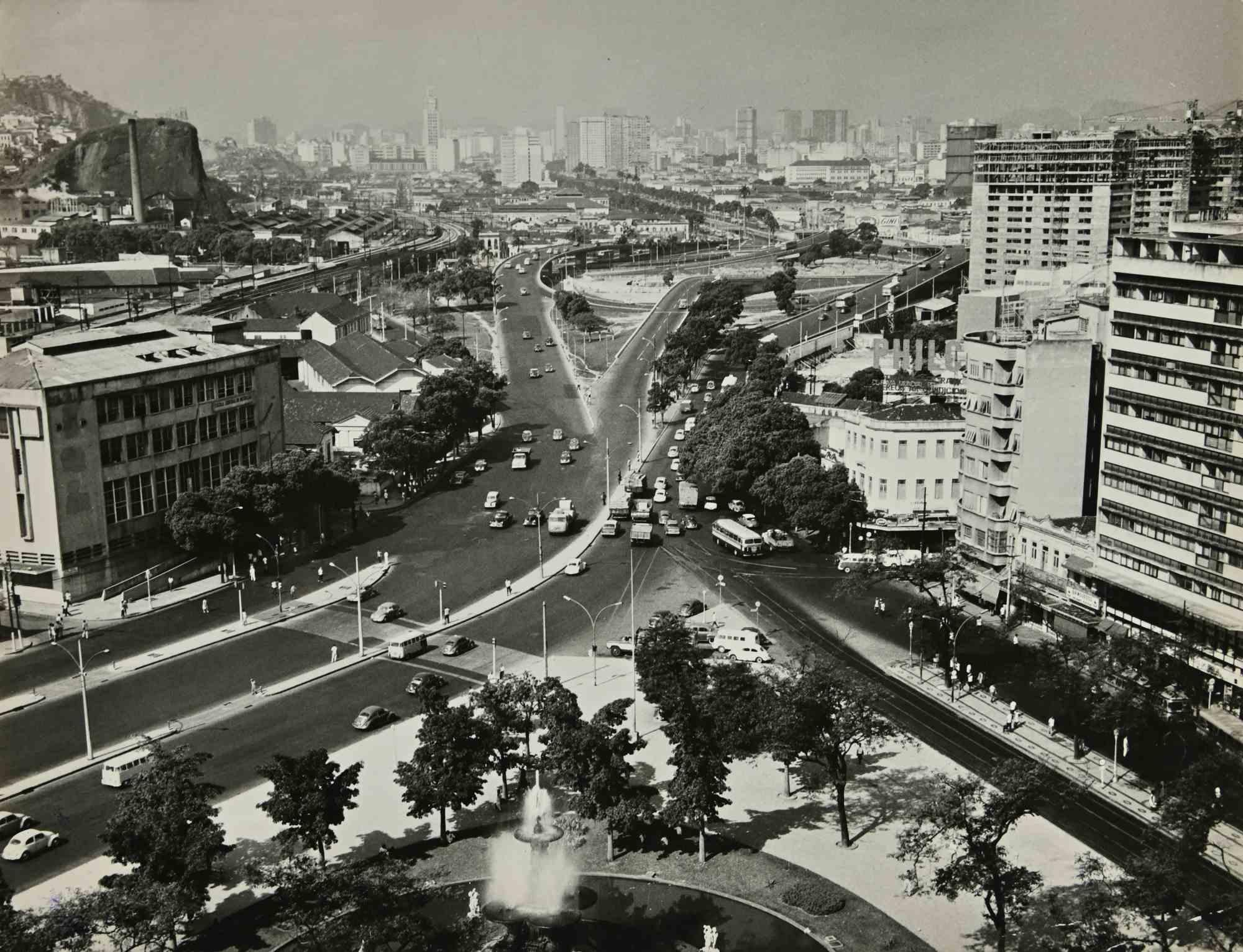 Unknown Black and White Photograph - Rio de Janeiro View - Vintage Photo - 1970s