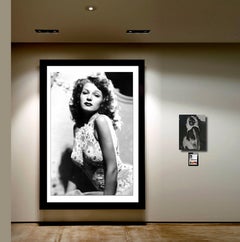 Rita Hayworth - Fotografia e negativo vintage di grande formato