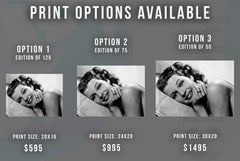Rita Hayworth Smiling Glamour Globe Photos Fine Art Print