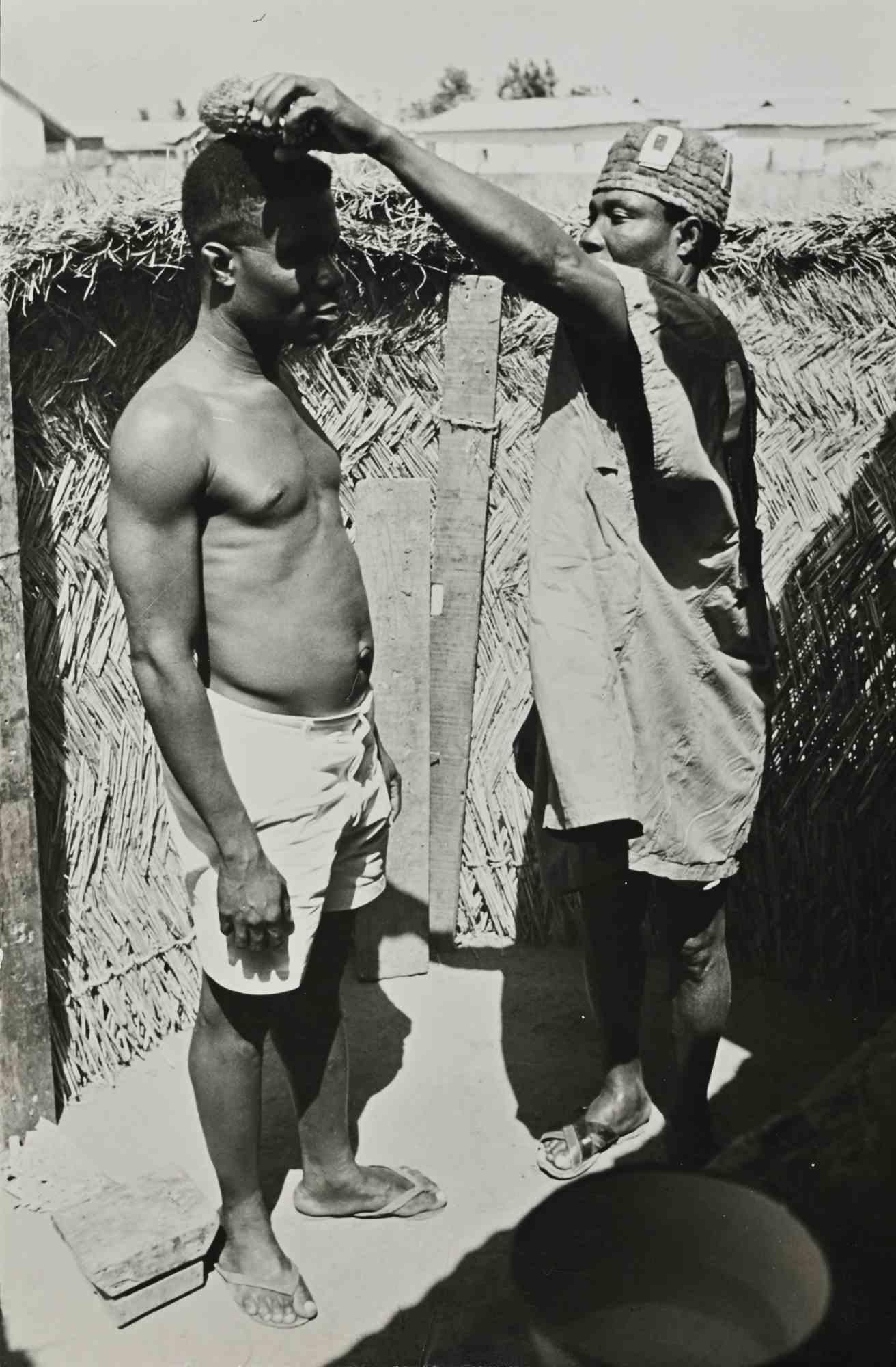 Unknown Figurative Photograph - Ritual - Vintage Photograph - Mid 20th Century