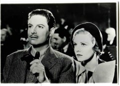  Robert Donat and Madeleine Carroll in Film The 39 Steps - 1935
