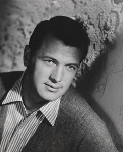 Rock Hudson Dramatic Portrait Fine Art Print