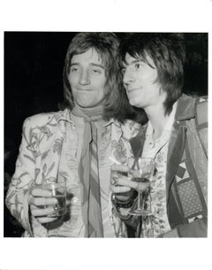 Rod Stewart and Ronnie Wood "Faces" Vintage Original Photograph