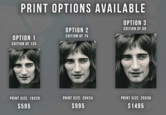 Rod Stewart Closeup Fine Art Print