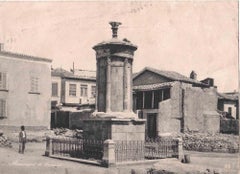 Römischer Tempel – Vintage-Fotografie – 1950er Jahre