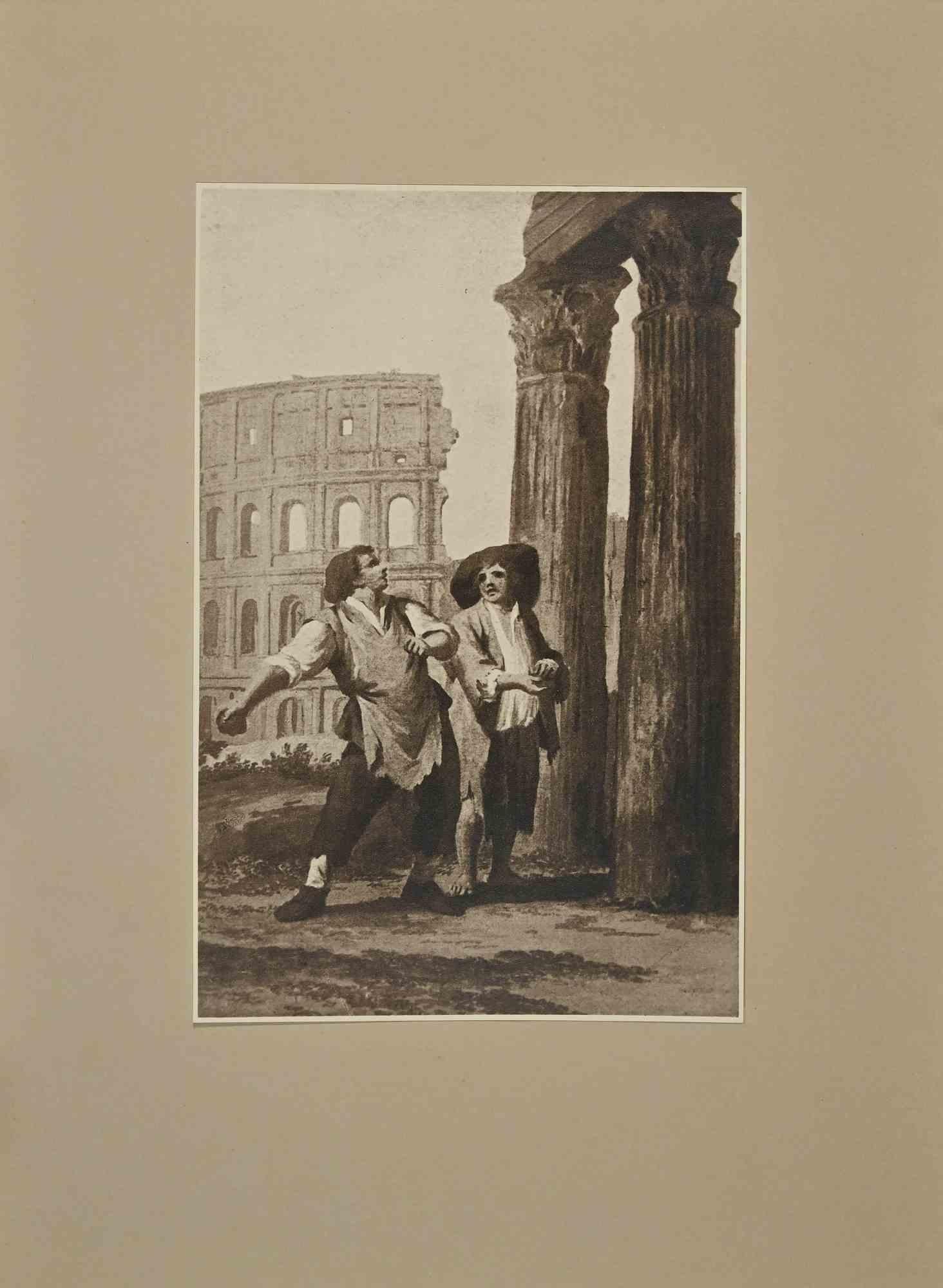 Romans dans le XIXe siècle - Photographie vintage - Début du XXe siècle