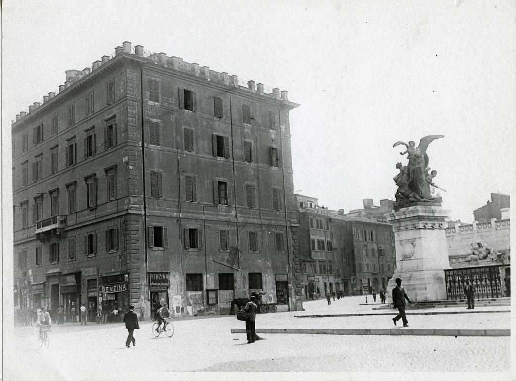 Rome disparue - Palazzo Desideri - Photo vintage - 1931