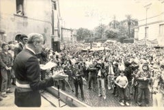 Rome Mayor, Giulio Argan - Vintage Photo - 1977