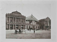 Rome- Termini Station - Antique Photo - 1890s