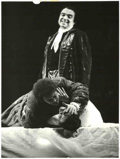 Ruggero Raimondi en "La condenación de Fausto" - Foto de época - Años 70