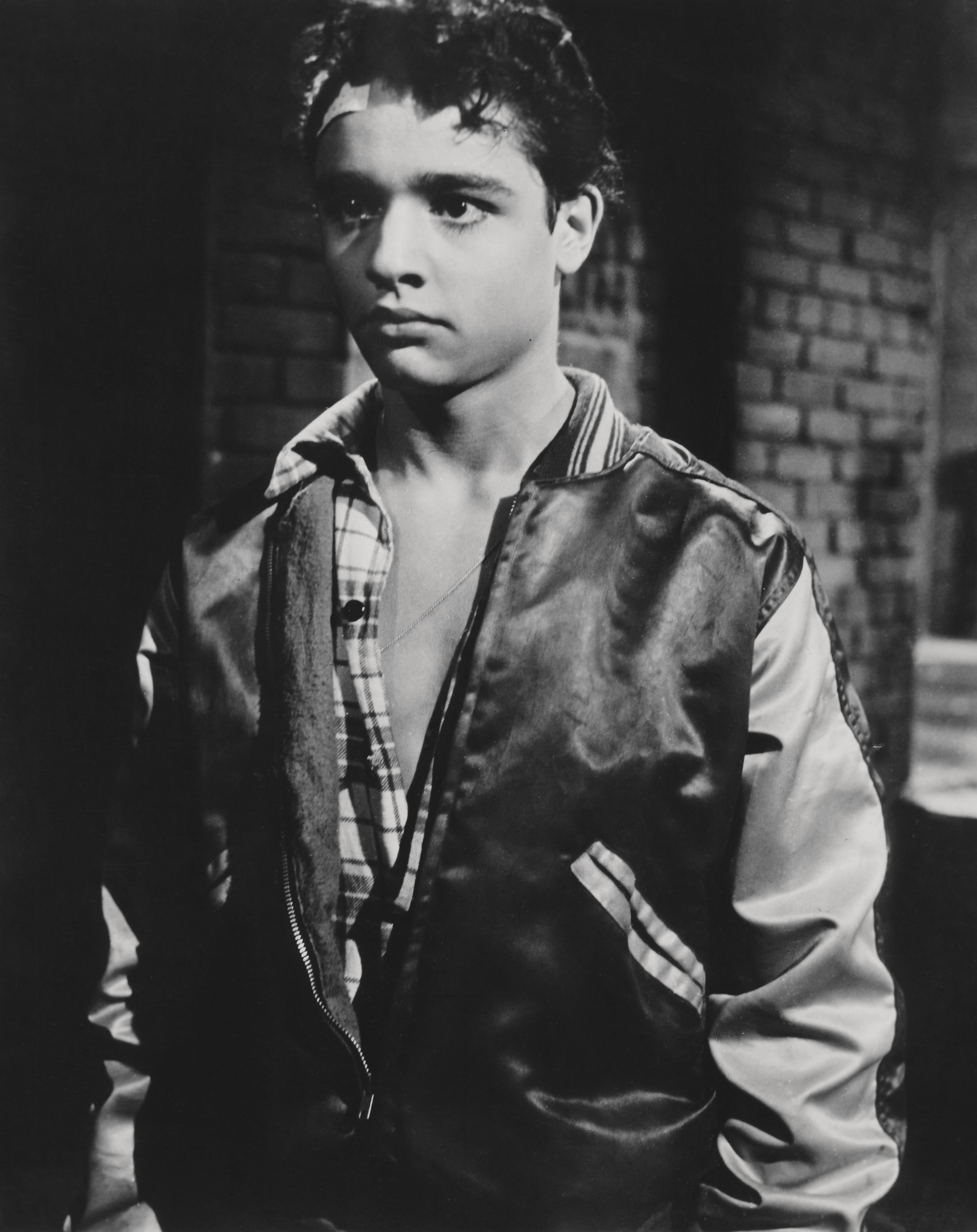 Unknown Portrait Photograph - Sal Mineo in Rebel Without a Cause Fine Art Print
