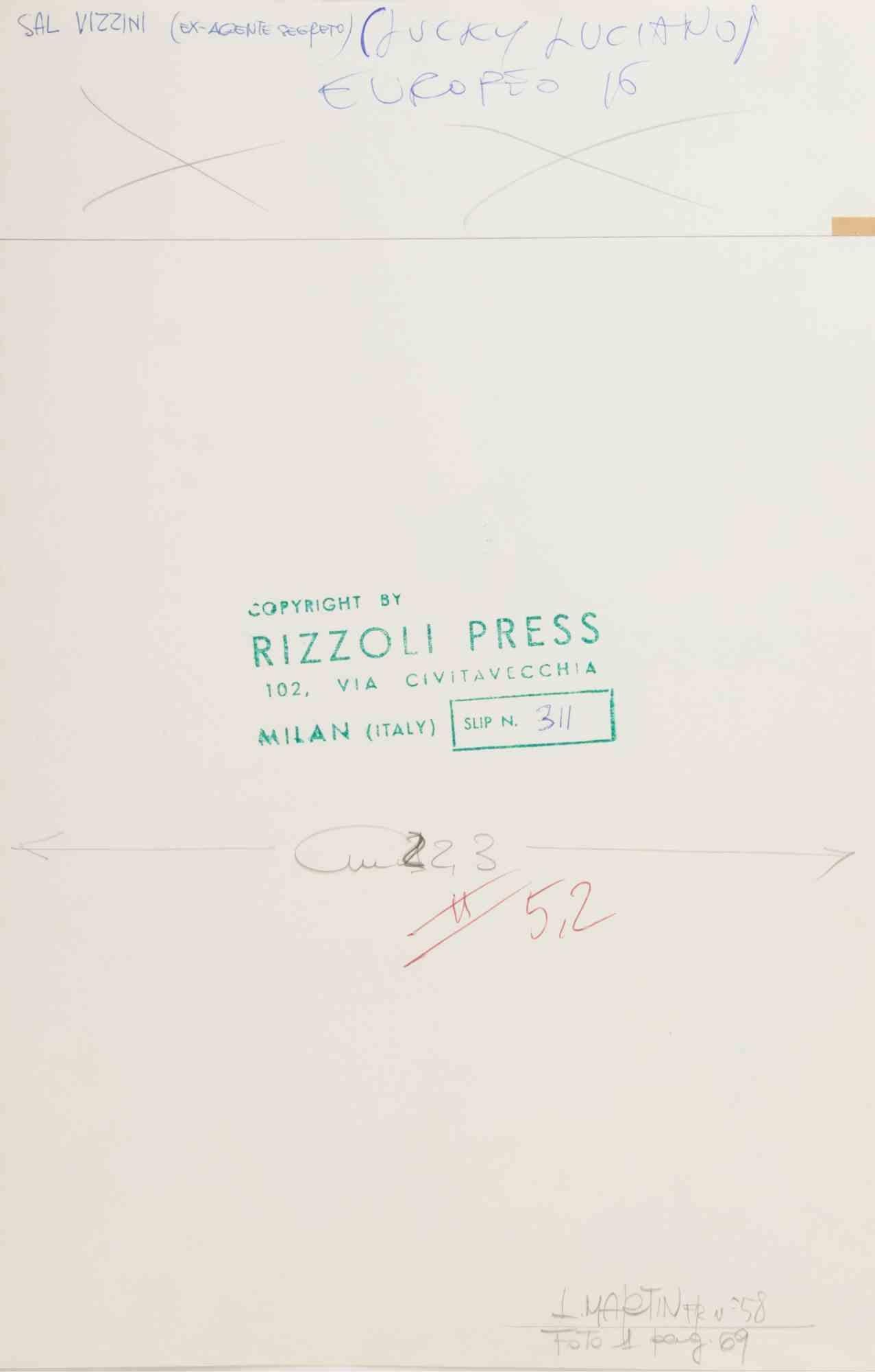 Sal Vizzini - Fotografia d'epoca - Anni '70 - Photograph di Unknown