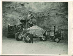 Produzione di sale - Fotografia d'epoca americana - Metà del XX secolo