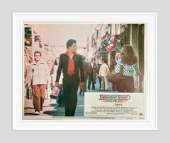 „Saturday Night Fever“ Original Vintage 1977 Film Cinema Lobby Card, Original Vintage