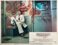 "Saturday Night Fever" Original Vintage 1977 Movie Film Cinema Lobby Card 