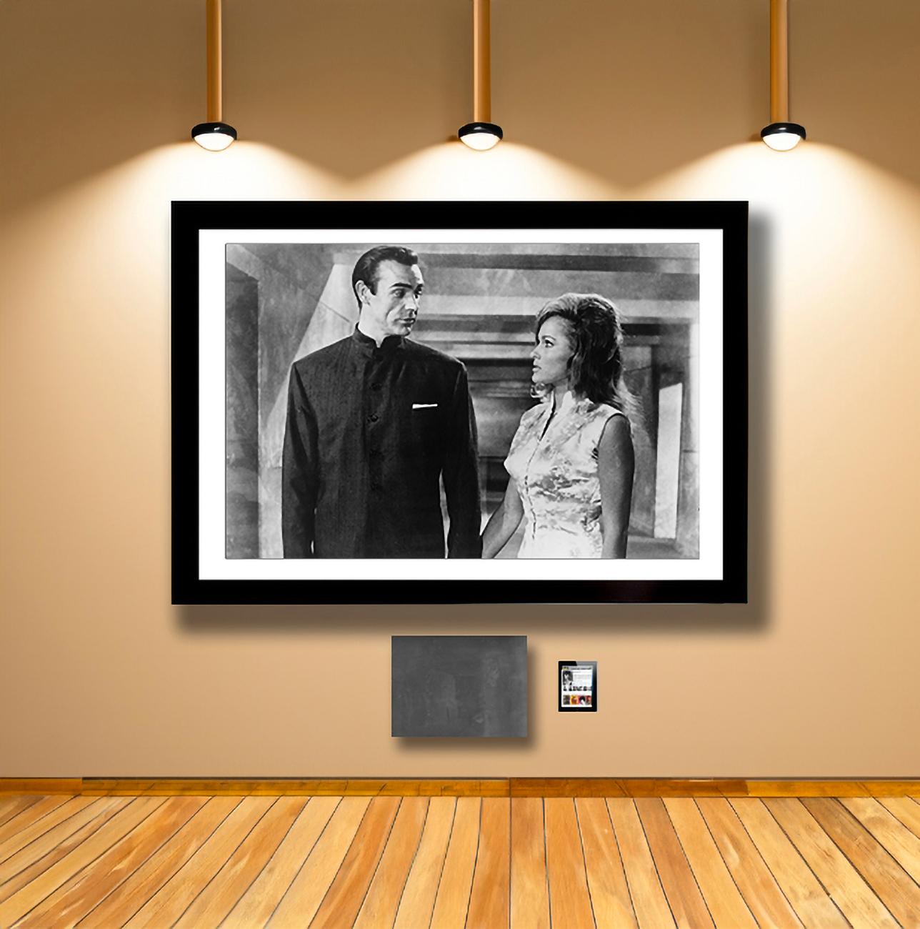 Sean Connery 007 - Photographie et négatif grand format vintage