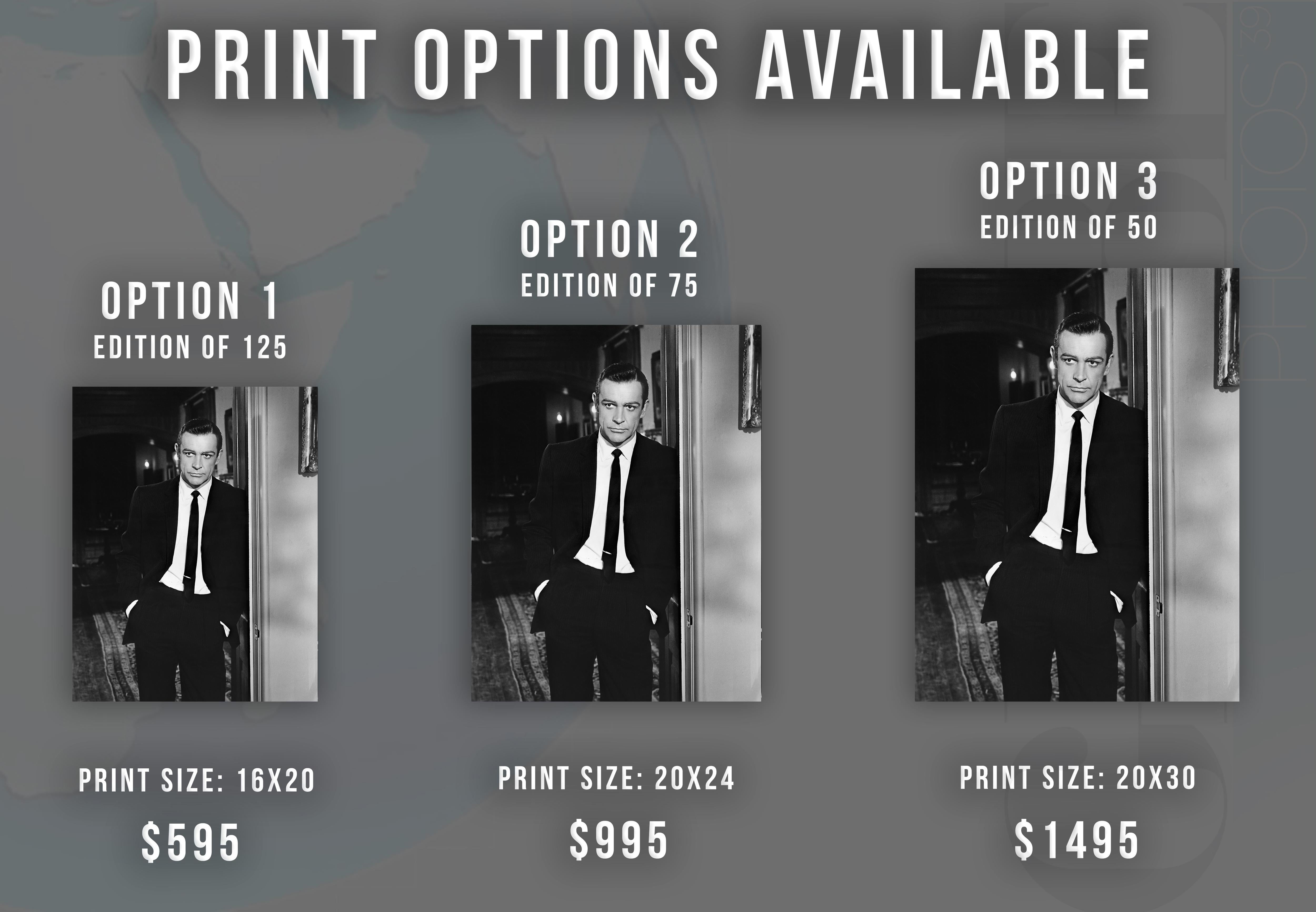 Sean Connery as James Bond in 