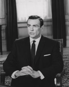 Sean Connery Seated in Suit Fine Art Print