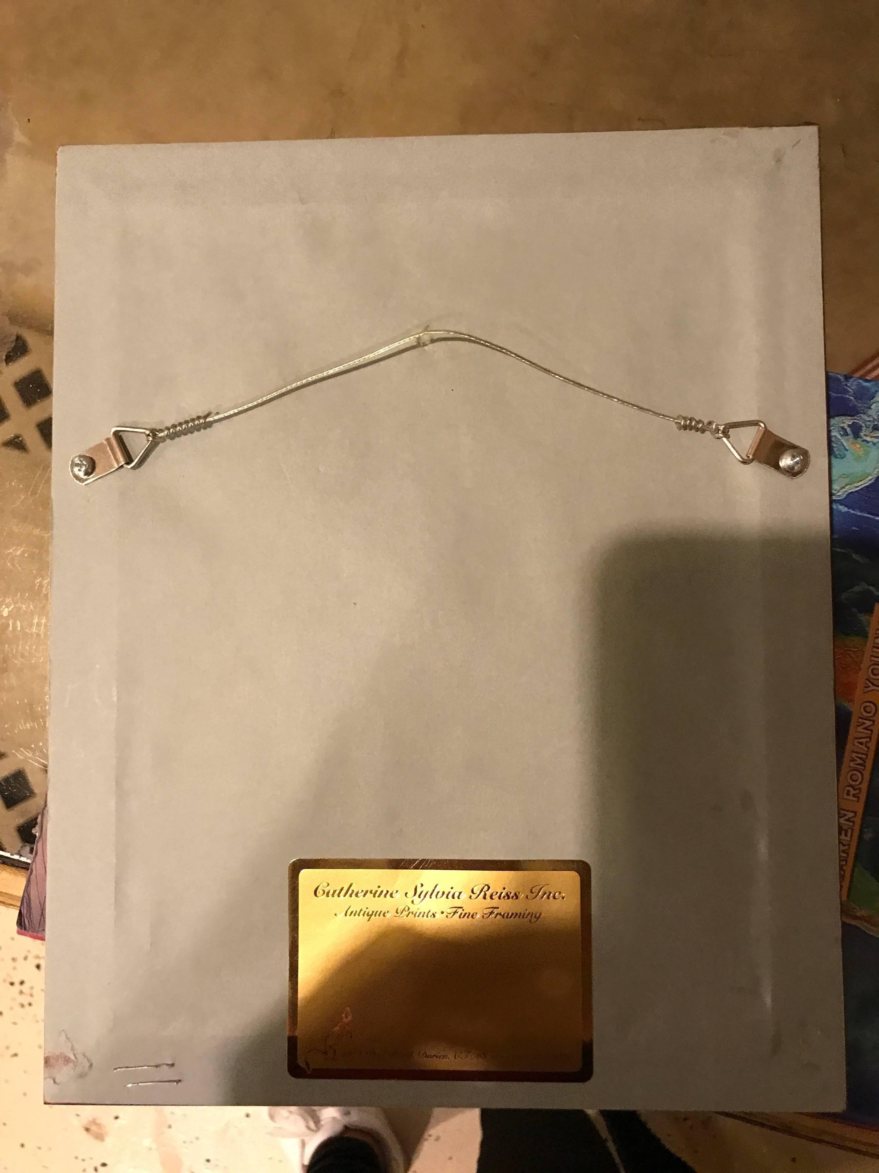 Set of 12 Custom Finely Framed Scottish Postcards, Vintage Catherine Reiss Inc For Sale 7