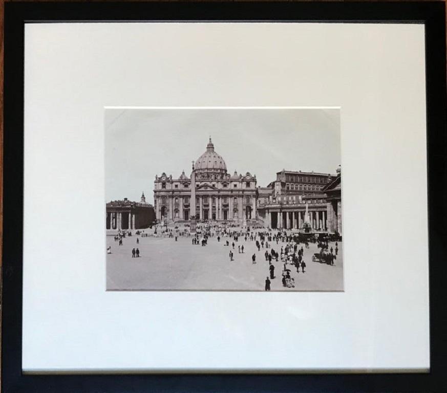 Set von neun Schwarz-Weiß-Fotografien von Venedig und Rom aus dem frühen 20. Jahrhundert im Angebot 9