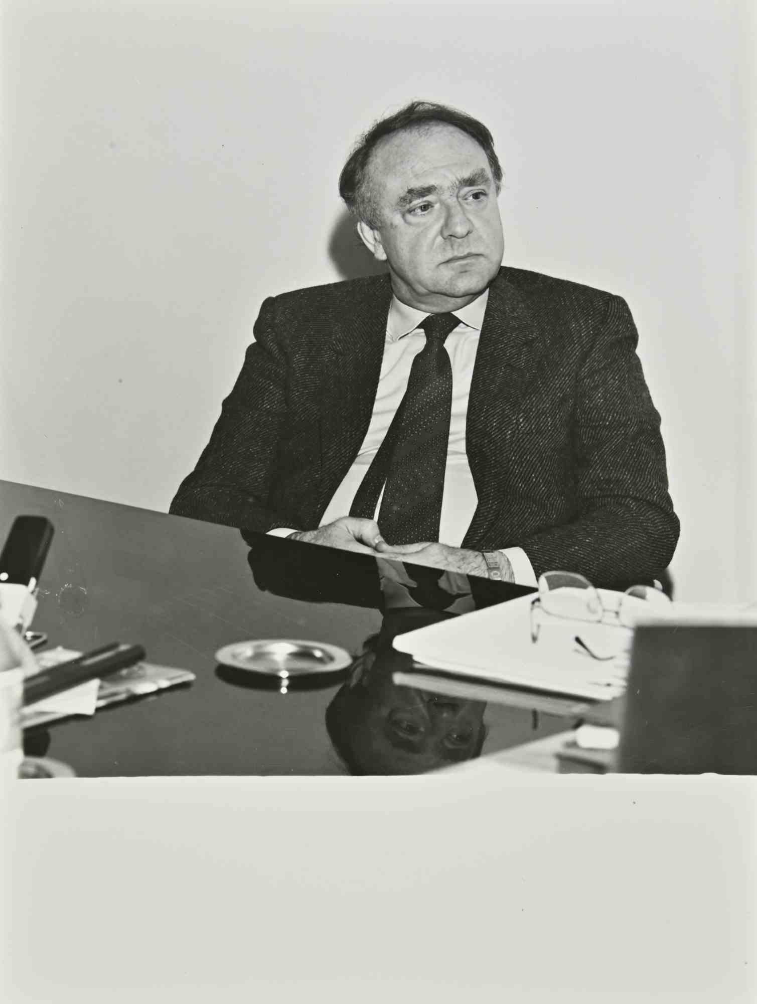 Seven  Vintage Photo Portraits of Alberto Bevilacqua- Vintage Photograph - 1980s For Sale 3