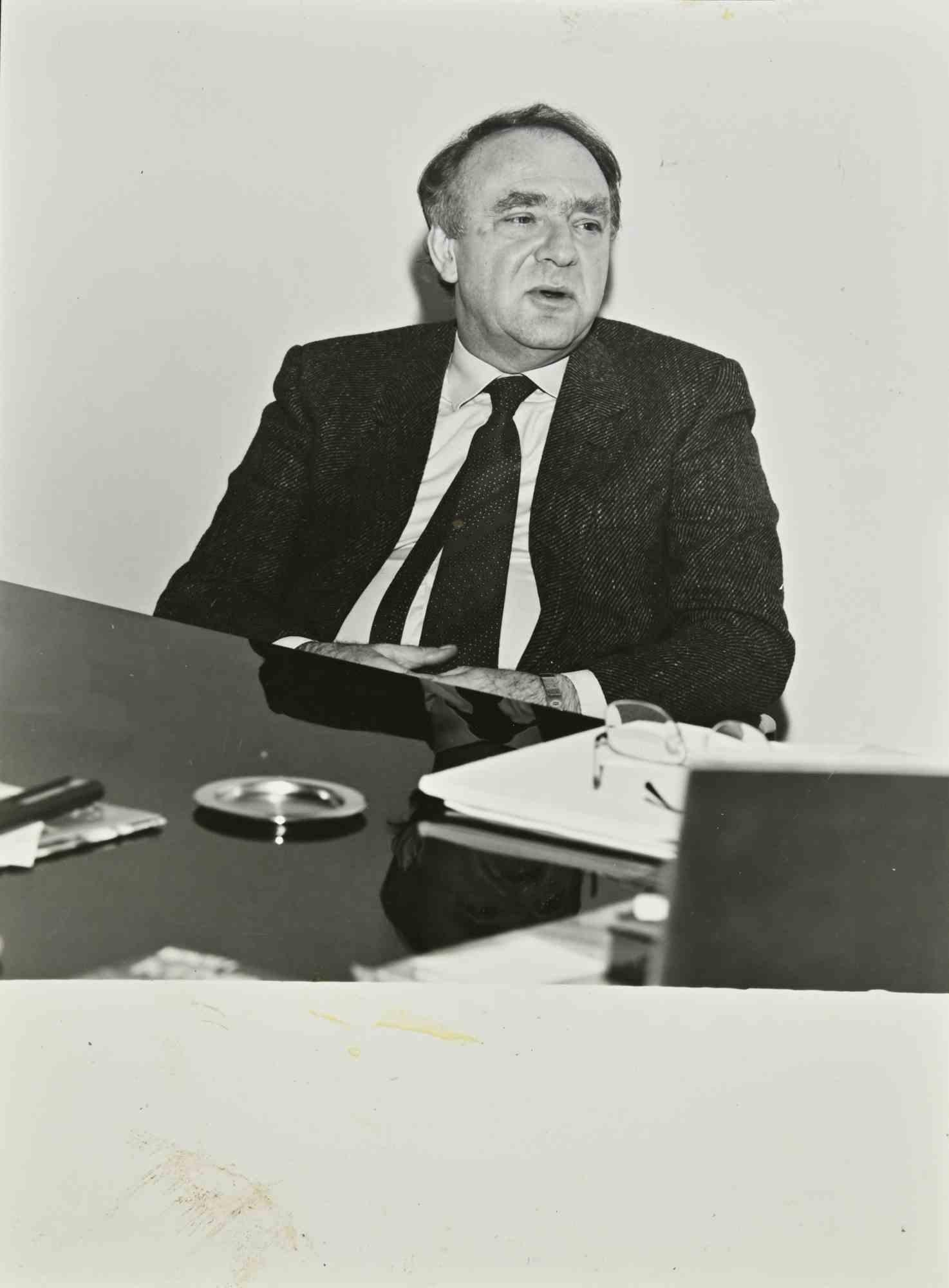 Seven  Vintage Photo Portraits of Alberto Bevilacqua- Vintage Photograph - 1980s For Sale 4