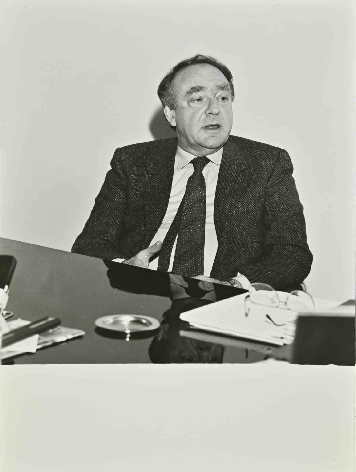 Seven  Vintage Photo Portraits of Alberto Bevilacqua- Vintage Photograph - 1980s For Sale 5