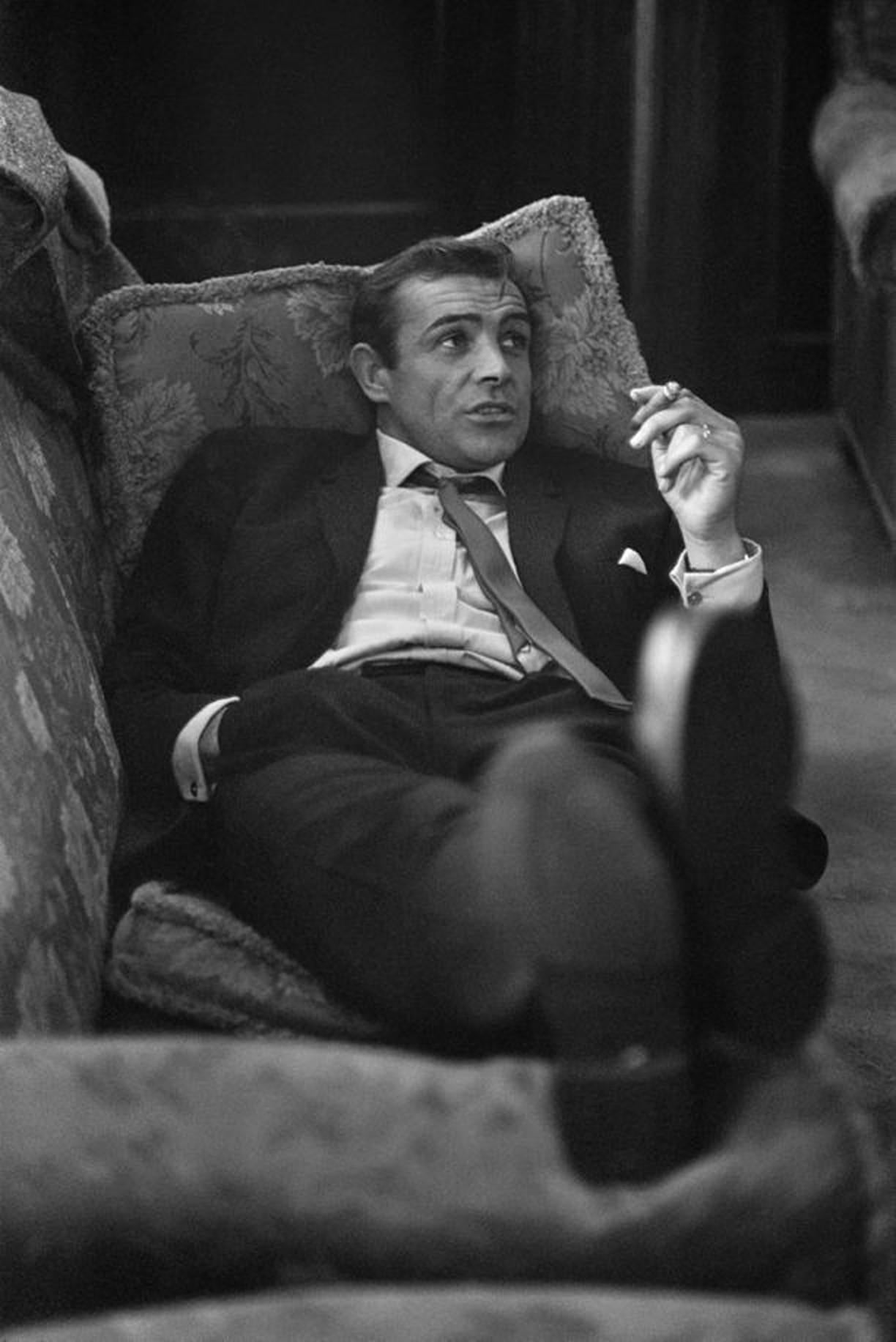 Black and White Photograph de Unknown - Sexy Scot - Sean Connery as James Bond 007 Hollywood Film Stars and Actors