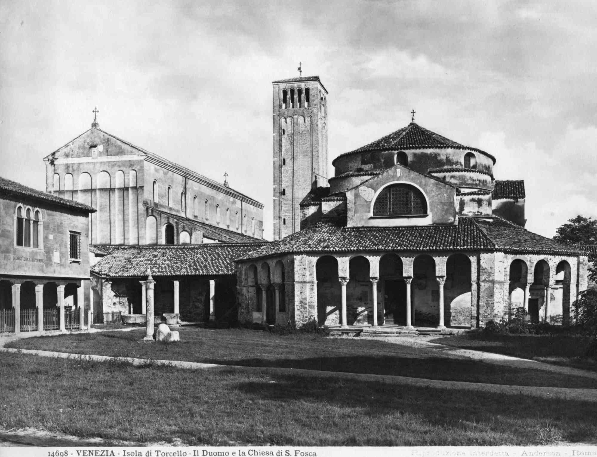 S.Foscs’s Cathedral of Torcello - Original Photograph - Early 20th Century