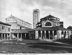 S.Foscss Kathedrale von Torcello – Originalfotografie – frühes 20. Jahrhundert