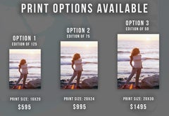 Sharon Tate on the Beach Fine Art Print
