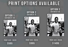 Sidney Poitier with Cowboy Hat and Arrow Fine Art Print