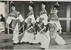 Singapore - Sabre Dance - Vintage Photograph - Mid 20th Century