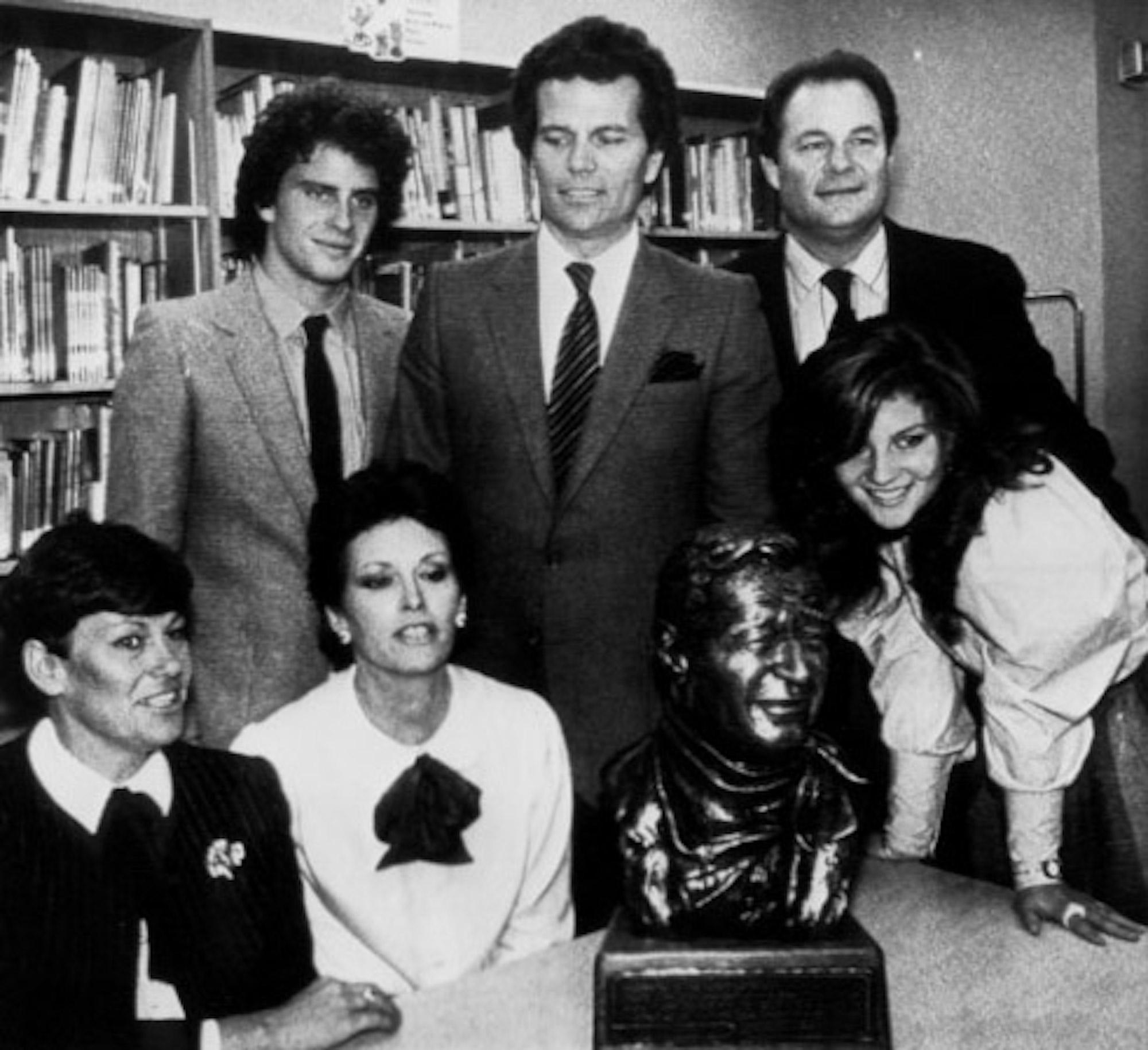 Seis hijos e hijas de John Wayne - Foto de época - 1982