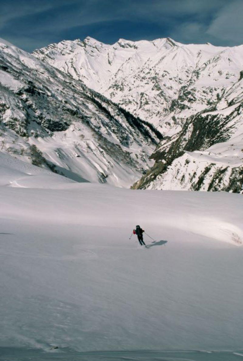 Landscape Photograph Unknown - Impression Ski Expedition (1981) - surdimensionnée 