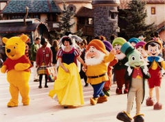 Snow White and the Seven Dwarves, Winnie the... - Vintage Photograph - 1980s